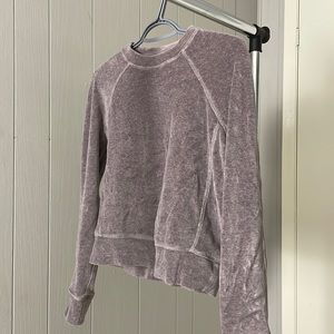 Lululemon velvet crewneck